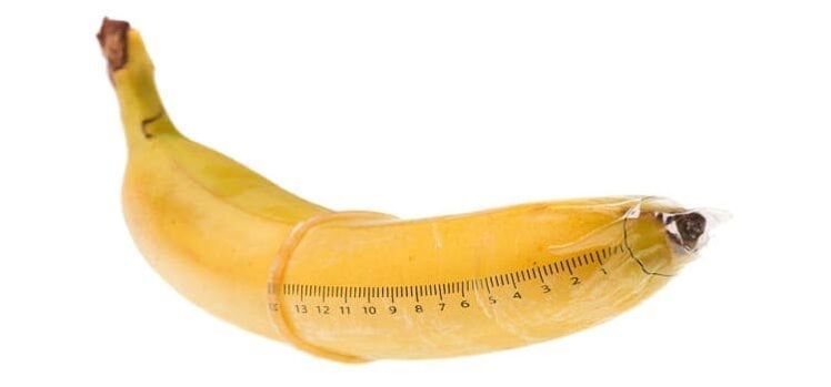 Measuring bananas simulates penis enlargement with soda